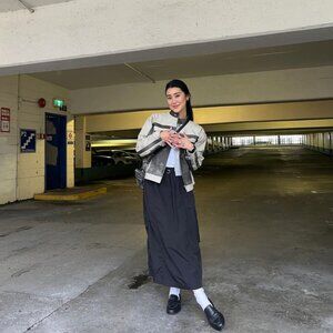 Revolve superdown faux leather moto